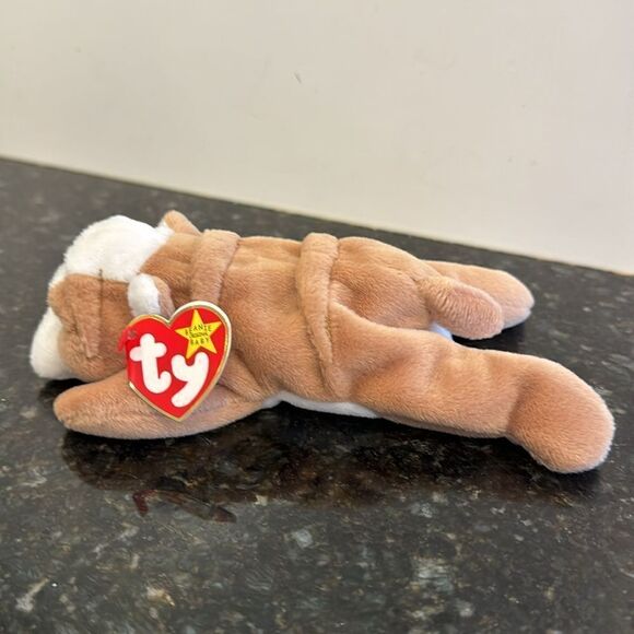 Ty Beanie Babies Wrinkles the Dog 1996 with tags - Picture 7 of 13